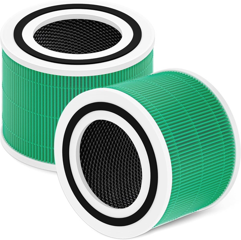 Improvedhand Core 300 Filter Replacement Fit for Levoit Core 300 Core 300-RF-TX (Green), 3-in-1 Filter - Image 1